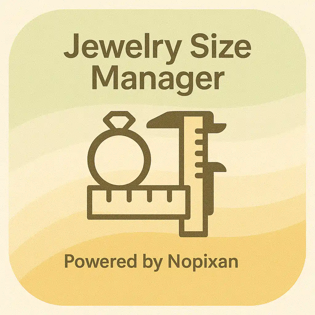 راهنمای سایز طلا و جواهر